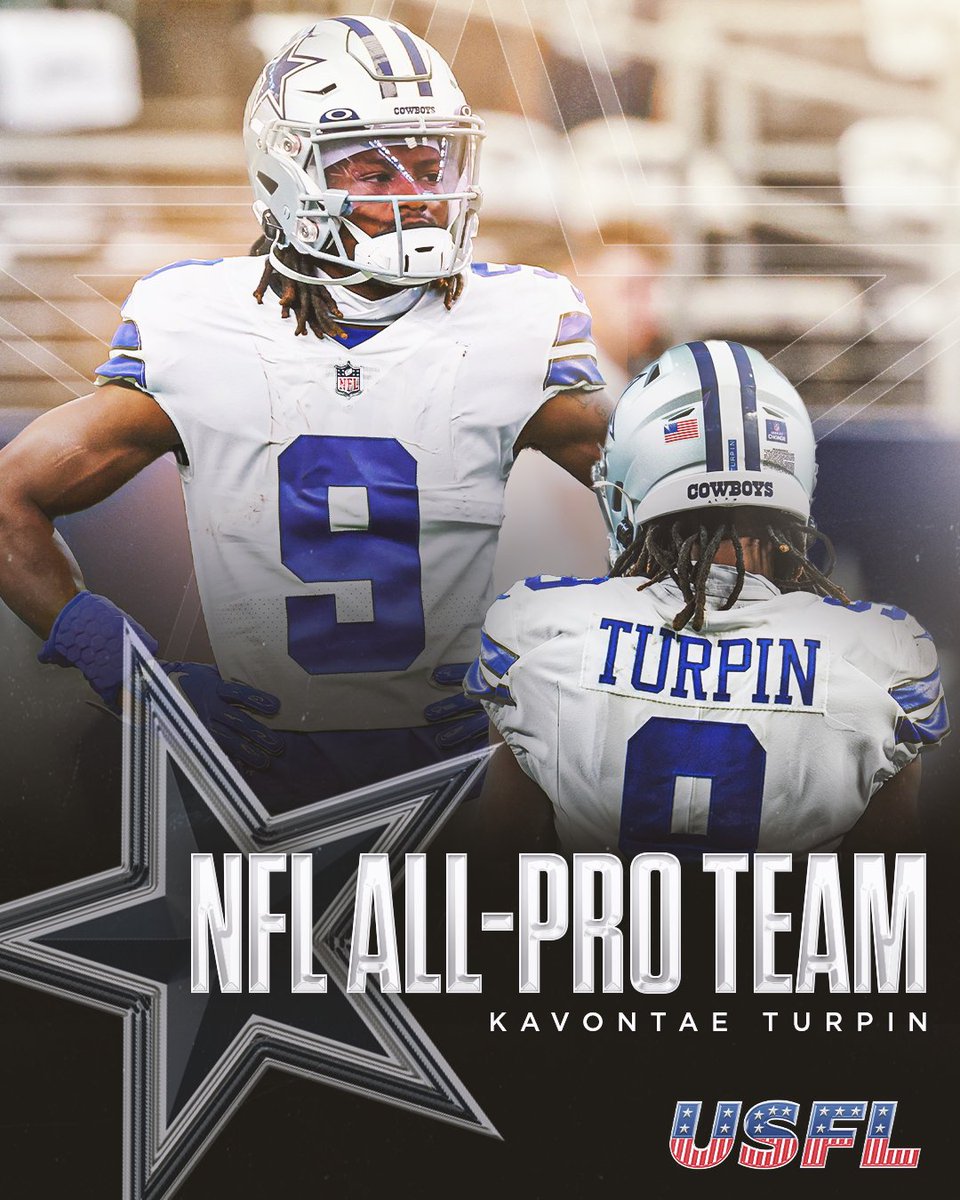 All-Pro Turp 🫡 Congratulations @KaVontaeTurpin on being selected to the inaugural Players’ All-Pro Team! 👏