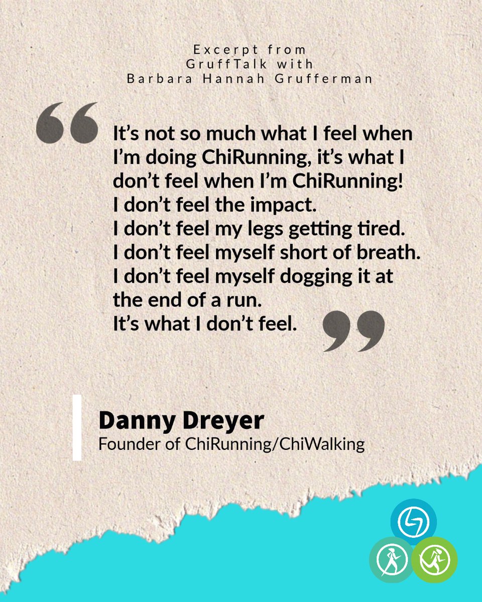 Danny sums it up so perfectly in a recent podcast with Barbara Hannah Grufferman. 

#chirunning #chiwalking  #learntorun #injuredrunner #techniquematters #runningtechnique #runningform #runeasy #runpainfree #runhappy #runwithjoy #runningtips#grufftalk #aginggracefully