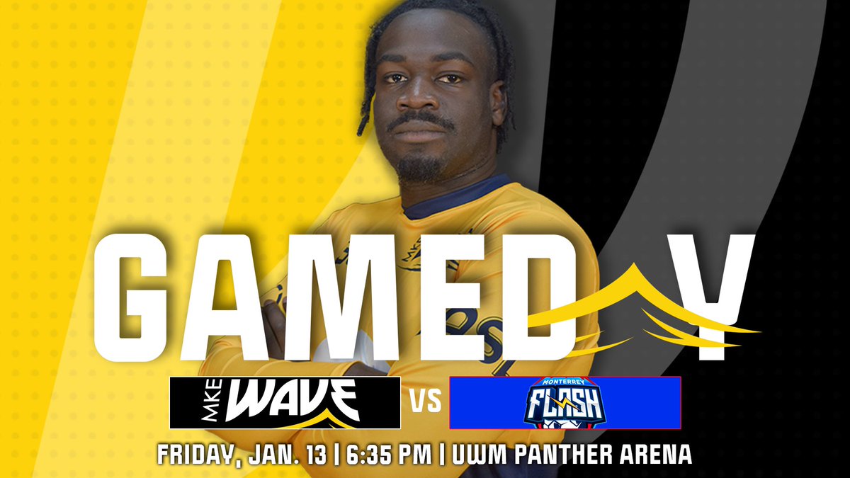 Milwaukee Wave (@milwaukeewave) on Twitter photo 🚨 GAMEDAY IS HERE 🚨
Your Milwaukee Wave return home tonight against the <a href="/MonterreyFlash/">Monterrey Flash</a>! ⚡️Start your weekend with the most ELECTRIFYING fan experience in Milwaukee Sports! 🌊⚽️
📍 <a href="/UWMPantherArena/">UWM Panther Arena</a>
🕰 6:35 PM
🎟 bit.ly/vsFlash 🚨 GAMEDAY IS HERE 🚨
Your Milwaukee Wave return home tonight against the <a href="/MonterreyFlash/">Monterrey Flash</a>! ⚡️Start your weekend with the most ELECTRIFYING fan experience in Milwaukee Sports! 🌊⚽️
📍 <a href="/UWMPantherArena/">UWM Panther Arena</a>
🕰 6:35 PM
🎟 bit.ly/vsFlash