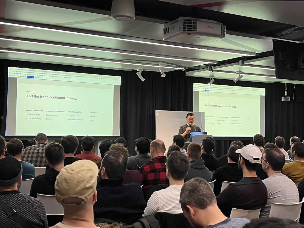 FrontMuc's tweet image. That was a blast! With more than 110 on-site and up to 25 attendees online we have made it happen 💪🫰🙌 Thanks to @jecfish and entire Chrome DevTool Team! You rock! @tunetheweb @han_changhao @wolframkriesing  #frontmuc #tech #community