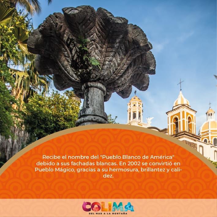 CDMX_GobColima's tweet photo. #VisitaComala, nuestro Pueblo Blanco de América y #PuebloMágico, que guarda riqueza histórica en sus edificaciones y rutas con agradables climas y paisajes 🌋

Inspiración de “Pedro Páramo” y hogar de Alejandro Rangel Hidalgo 🎨 
#DelMarALaMontaña 
#ColimaSeTransformaContigo https://t.co/mwhXE9Sjpj