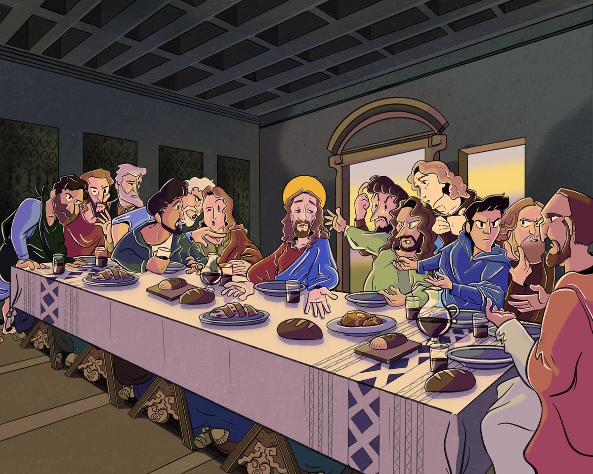 beauhenry_'s tweet photo. The Last Supper (Beau’s Version) (From The Vault) https://t.co/FOBzKAvLMr