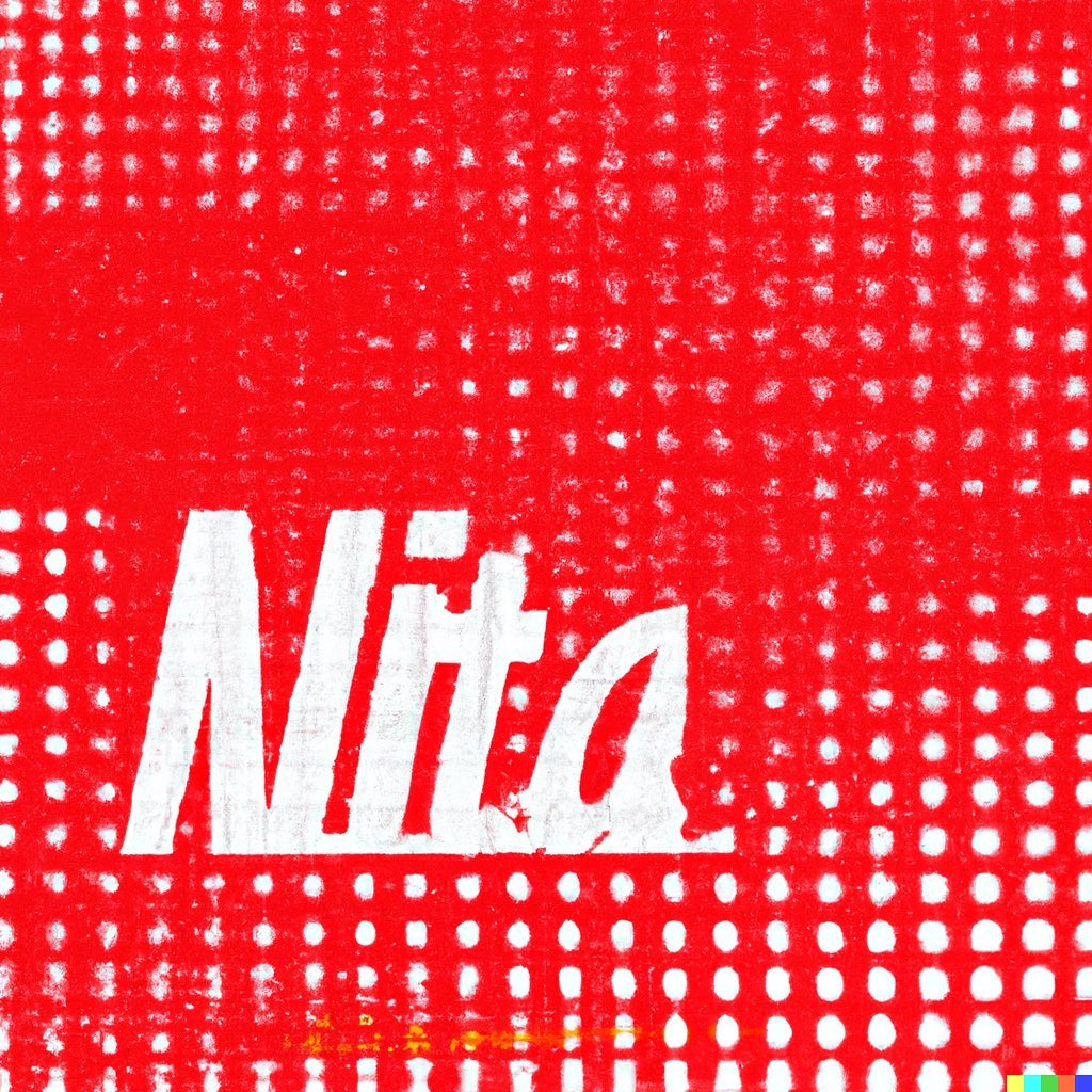 fruteriaplus's tweet photo. 🗞️ conceptual branding for ‘nita’ done by AI through @OpenAI 👀🍄 https://t.co/D2FMQB1xQy