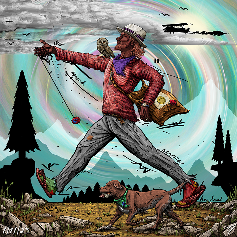 Thank you to the #SkullofTygerNFTcommunity for another wonderful #JohnnyFolkHero #CommunityCreation! 

Wow!  What a game! So many community traits, collab traits, a new bag patch and the newly unlocked hair style!

Congrats to <a href="/lucyfael/">Lucyfael</a>  on winning the #SolanaNFT!