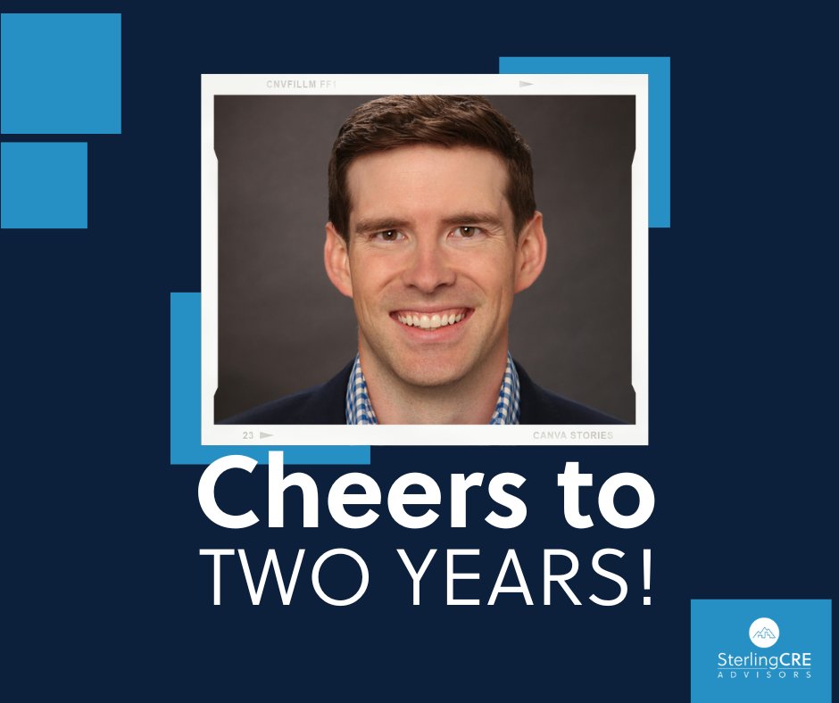 Celebrating two years of making retail leasing and development look easy with the one and only ConnorMcMahon on the SterlingCRE team! 🎉💼🔥 
.
.
.
.
.
#MontanaRealEstate #MontanaProperty #Retail #MissoulaRetail #BozemanRetail #BillingsRetail #GreatFallsRetail #RetailDevelopment