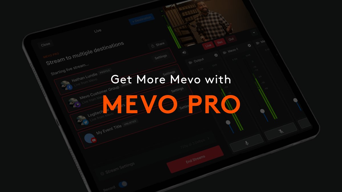 Mevo App: Log into a Different Facebook Account (iOS/Android