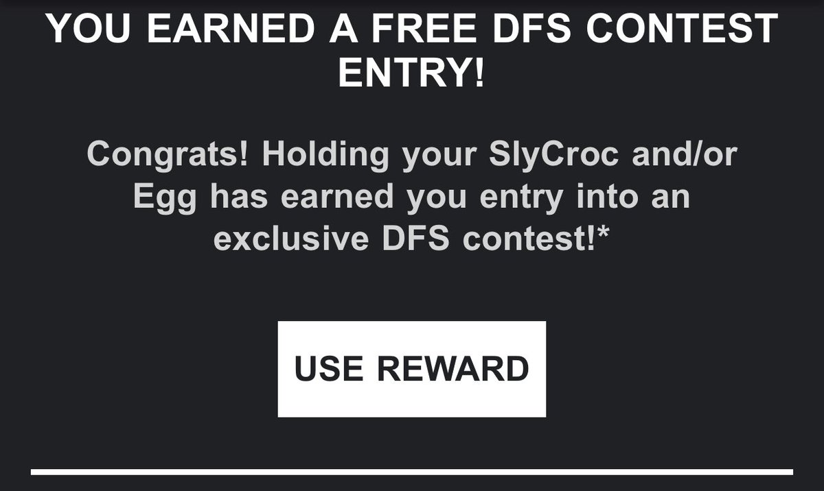 SerGalaChad's tweet photo. #SlyCrocs, letβs get it! Snap Snap! Check your email for @DraftKings and/or account.
@DKReignmakers #UtilityNFT free passes to contest and MORE.
@RealSupDucks
@frankynines https://t.co/5RngZyor9o