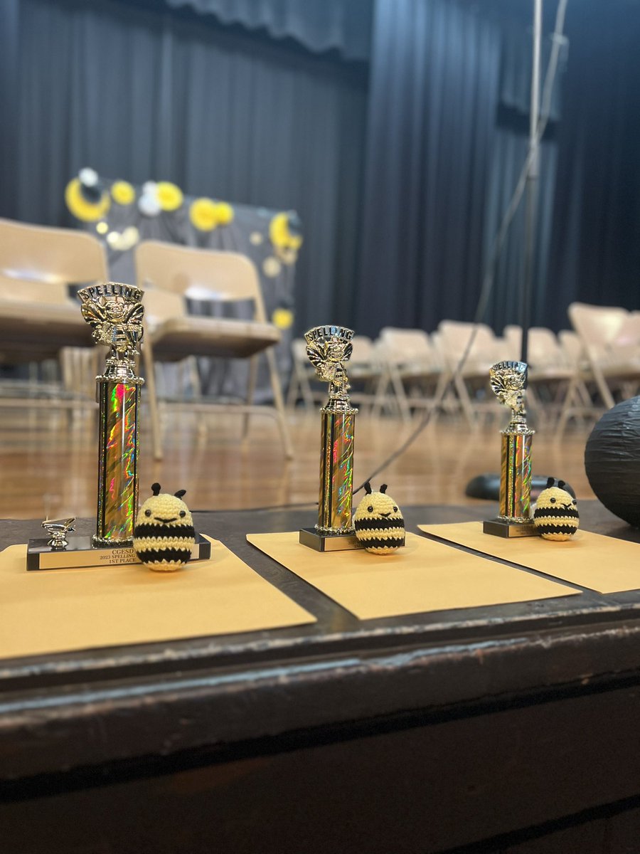 Kriv918's tweet photo. It was a stellar day for spelling! @CGESD4 held our annual district bee! Next step County! Congrats to our top three spellers! https://t.co/Kv0t4M74SA