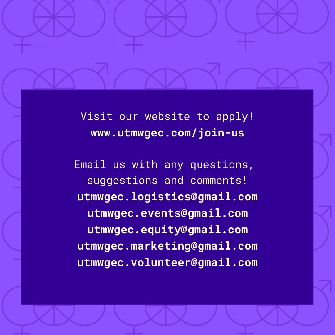 Here are our volunteer opportunities! 🔈

We hire volunteers all year round to work with us on conducting research📝, plan events🎉 and manage our office📥. 

#utm #uoft #university #equity #women