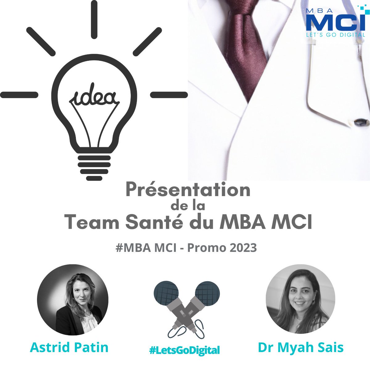 Ecoutez notre podcast = Présentation de la team santé du #mbamci youtu.be/Da2ocI7mcAk via <a href="/YouTube/">YouTube</a>