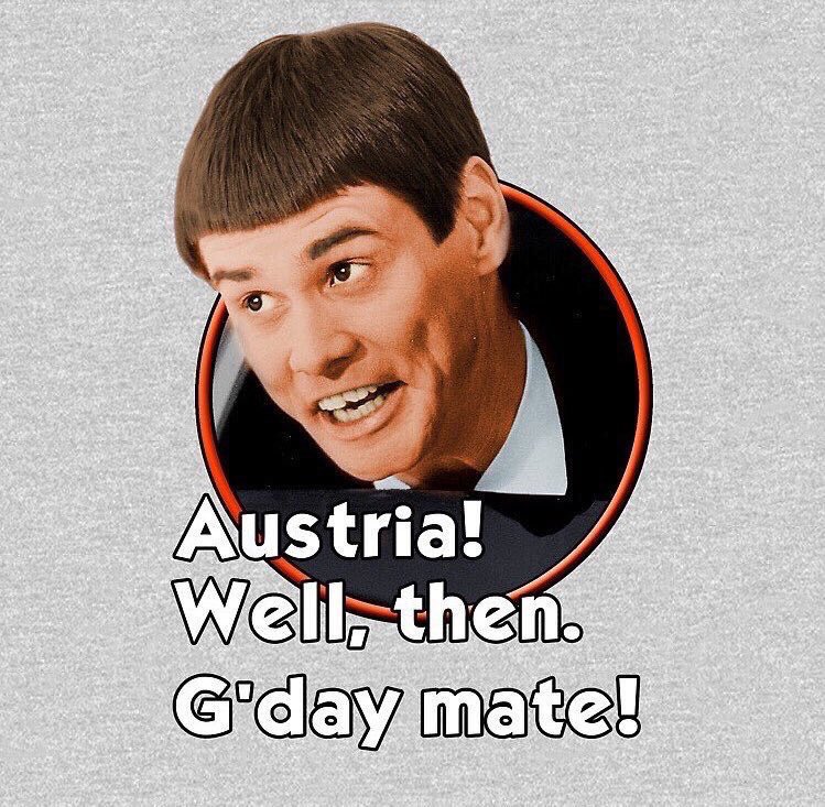 ScottSpy1973's tweet photo. @ThatEricAlper Anytime anyone says Austria I always reply with “G’day mate” https://t.co/OpKeR2rrK1