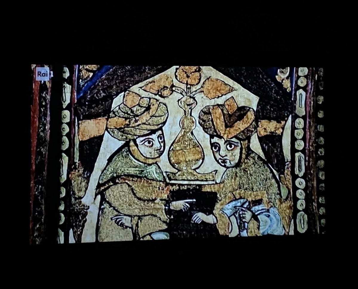 Fede_Depa's tweet photo. I giocatori di scacchi nella Cappella Palatina di Palermo 🤩 #Meraviglie https://t.co/VHU038eOqj