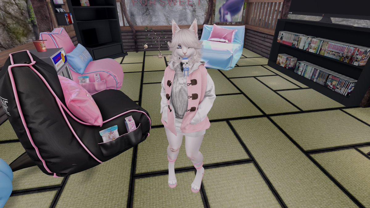 MorganSam_'s tweet image. Prr~
.
.
.
.
.
#Furry #Furries #SFW #Femboy #Secondlife #Art #Photography #maid #SecondlifeFurry #sl