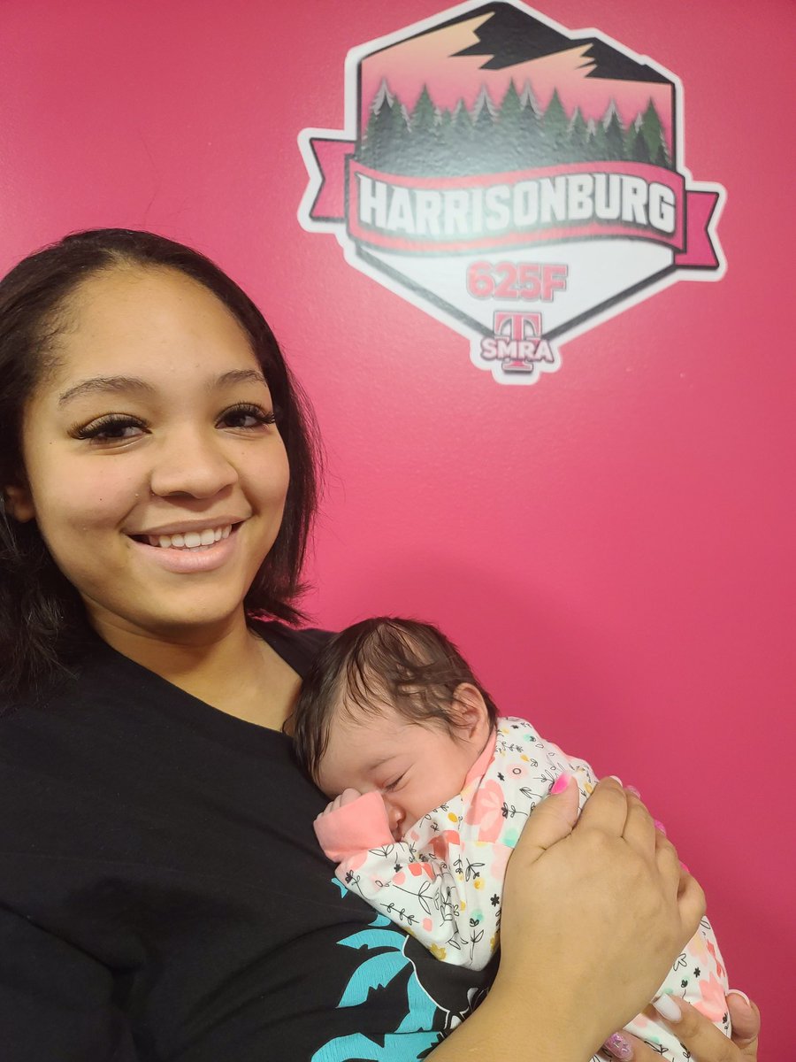 Our newest family member came by to see us!! @g_thalina brought by Yareilanis Sophia! Thank you for bringing her by Thalina! She's absolutely beautiful!! #625F #BabyTMO #UnstoppableTogether