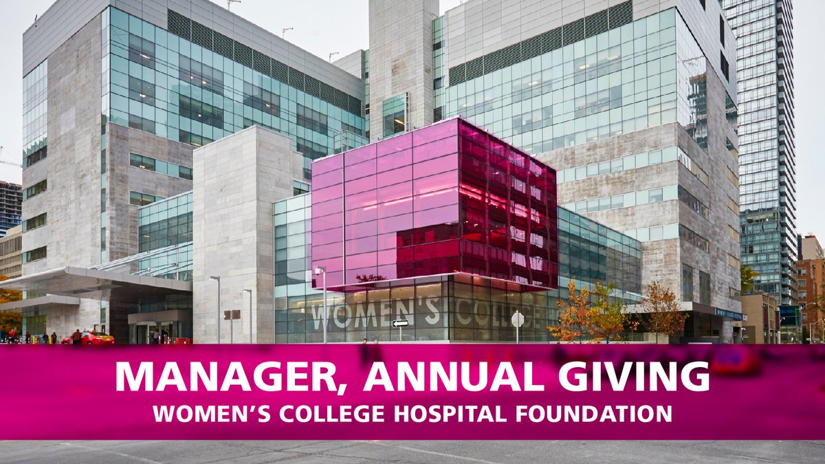 We're looking for a passionate advocate of equity to join our Foundation team as the Annual Giving Manager to support @wchospital in its mission to revolutionize healthcare. Join us! bit.ly/3vTQLqw