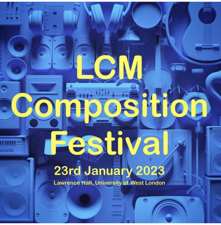We are pleased to invite you to our next <a href="/LCMComposition/">LCM Composition</a> Festival, a roller-coaster showcase of nearly 30 new pieces by our Composition students!

Bookings here ⤵
eventbrite.co.uk/e/lcm-composit… 

@LCMLive 

#newmusic #filmmusic #silentfilm #compositionfestival  
#studycomposition
