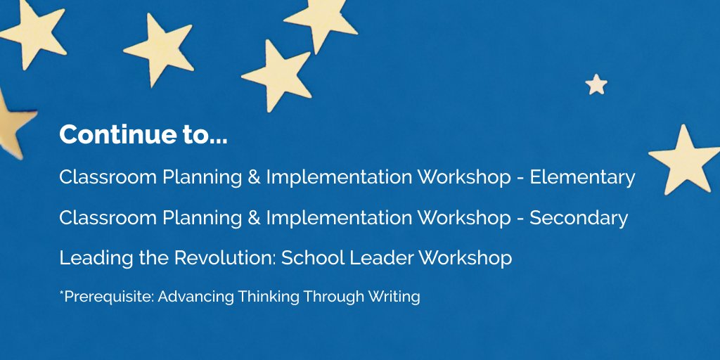 TheWritingRevol's tweet image. Want to learn more about our approach to teaching expository writing? Consider registering for one of our courses ➡️ thewritingrevolution.org/courses/?utm_s…