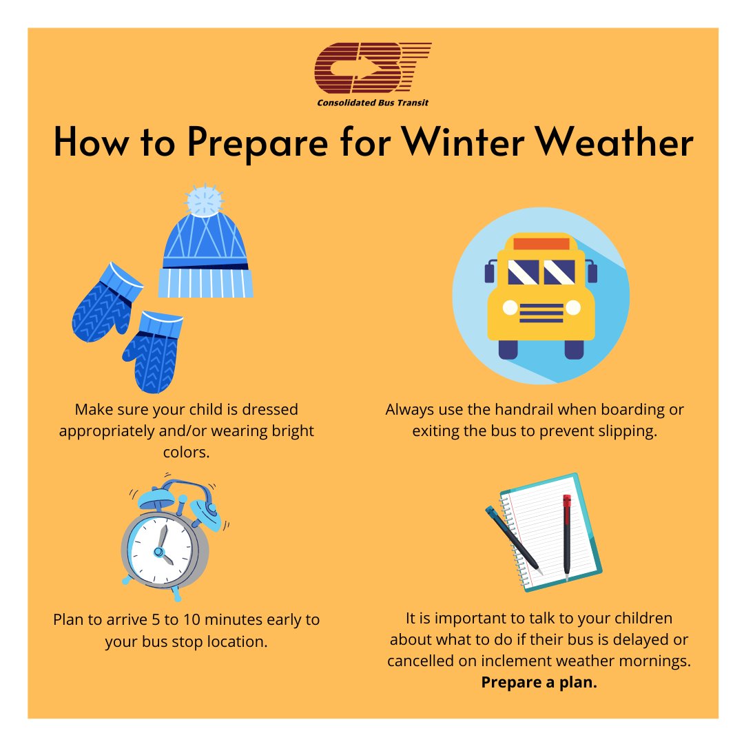 It hasn't snowed yet, but here are a few tips to be prepared for when it comes our way!❄️