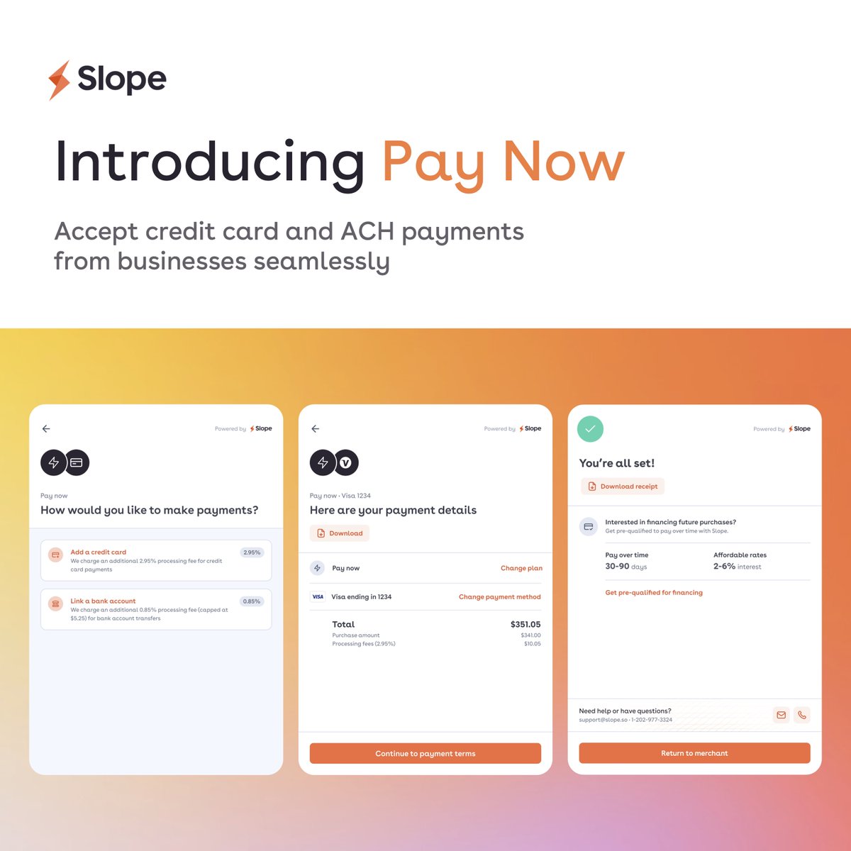 alicevdeng's tweet photo. We're so stoked to announce the launch of Pay Now which we believe is a game-changer for B2B payments. We're excited about taking one step closer to our mission of bringing the world’s B2B economy online.

We just launched on Product Hunt: https://t.co/hRnZ74MYll. Please upvote! https://t.co/PiQ4snm20L