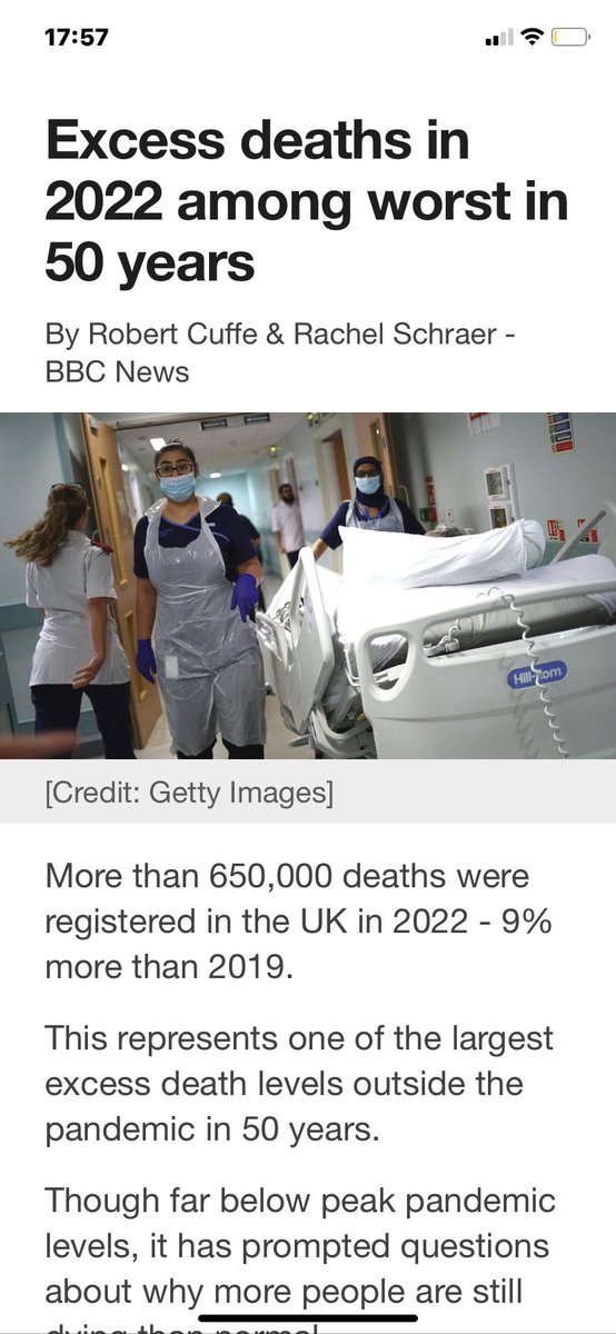Michell26770648's tweet photo. @MattHancock @RishiSunak So many excess deaths more than ever before many heart issues !!
Questions need to be answered about a vaccine not tested properly for the amount of time needed in yet the world population was the Guinea pigs without knowing it! https://t.co/mPsjSMtEtd