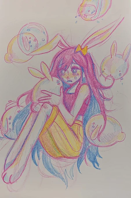 Drew mint princess aubrey bc I'm obsessed with her and this au  design belongs to  #omori #omoriaubrey #omoriMINTau 
