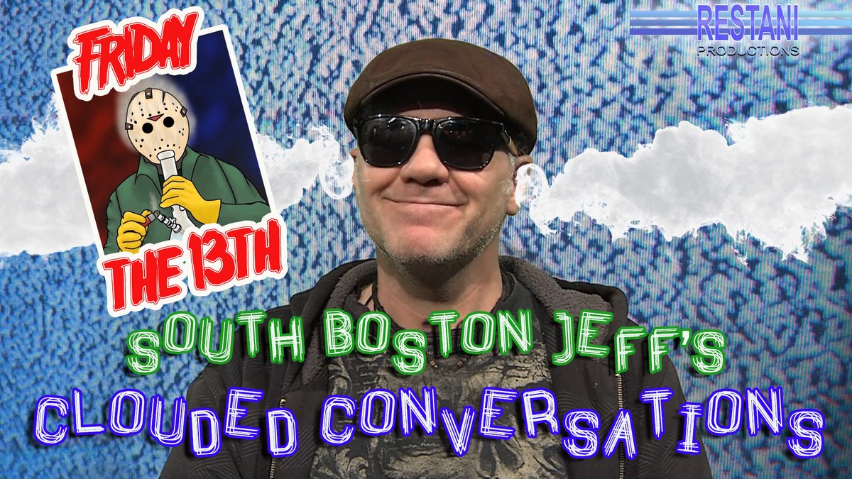 AfterHoursTC's tweet photo. BREAKING: I will be a guest on South Boston Jeff's Clouded Conversations this "FRIDAY THE 13th" talking the "FRIDAY THE 13th" films. The show drops on Friday The 13th https://t.co/uS8IlrJVM3 subscribe today. #Fridaythe13th #JasonVoorhees #TCRestani #SouthBostonJeff https://t.co/fjo1tqDRP9