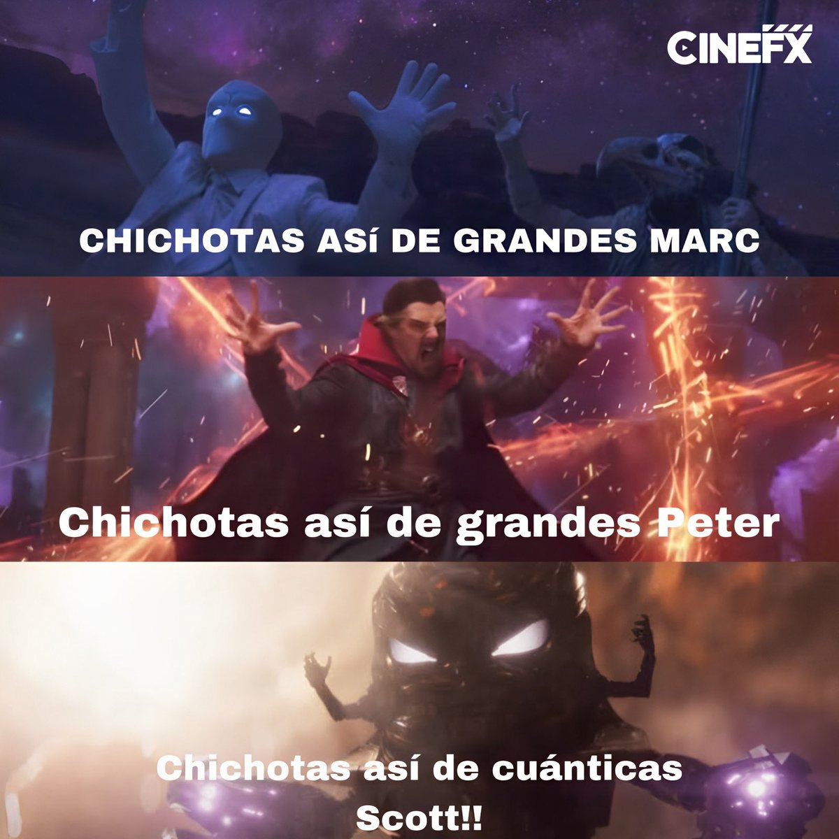 El meme de #Marvel una vez más ha sido actualizado, gracias a #MODOK JAJA

#AntManAndTheWaspQuantumania