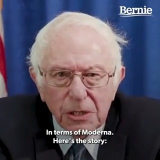 Bernie Sanders on Twitter: "Moderna's COVID-19 vaccine discovery was
