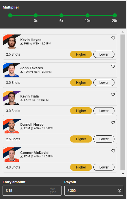 Chedzz's tweet photo. Underdog Parlay for 1/11 ⬇️⬇️

Some very good spots that I didnt try to overthink. Lets get the good times rolling again, we hit a 10x last week. 

All RTs are entries for the $300 if this hits, best of luck to everyone.

#NHLPicks #GamblingTwitter https://t.co/mdGt88m1HJ