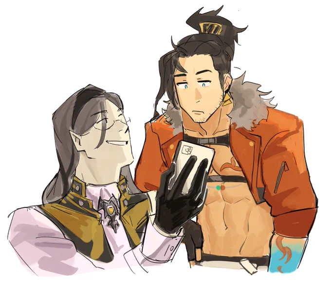 teachin him twitter #VespART #JosuijiArt 