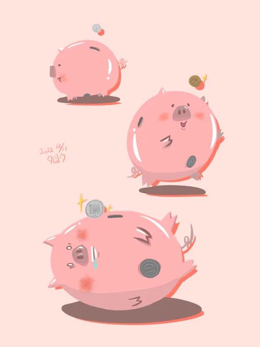 12月③ 12/9〜12 #先月描いた絵を晒そう #イラスト #絵柄が好みって人がいたらいいなぁ
