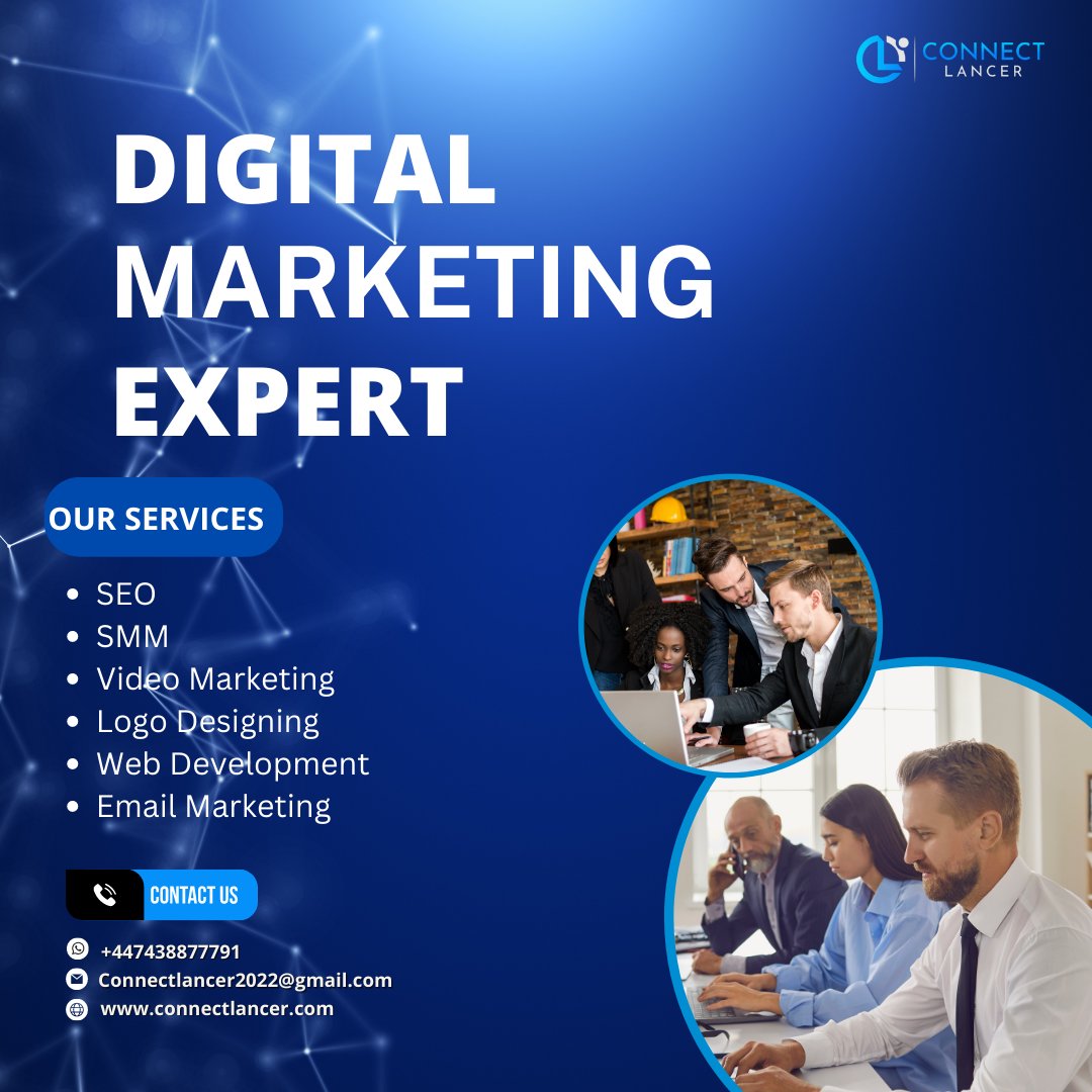 Connectlancer1's tweet photo. Why Choose Us?

#connectlancer #digitalmarketing #seo #logodesigning #smm #webdevelopment #videocreation #emailmarketing #business #connect #digitalservices #contentcreators #webdesign #branding https://t.co/snoNCJdqm7