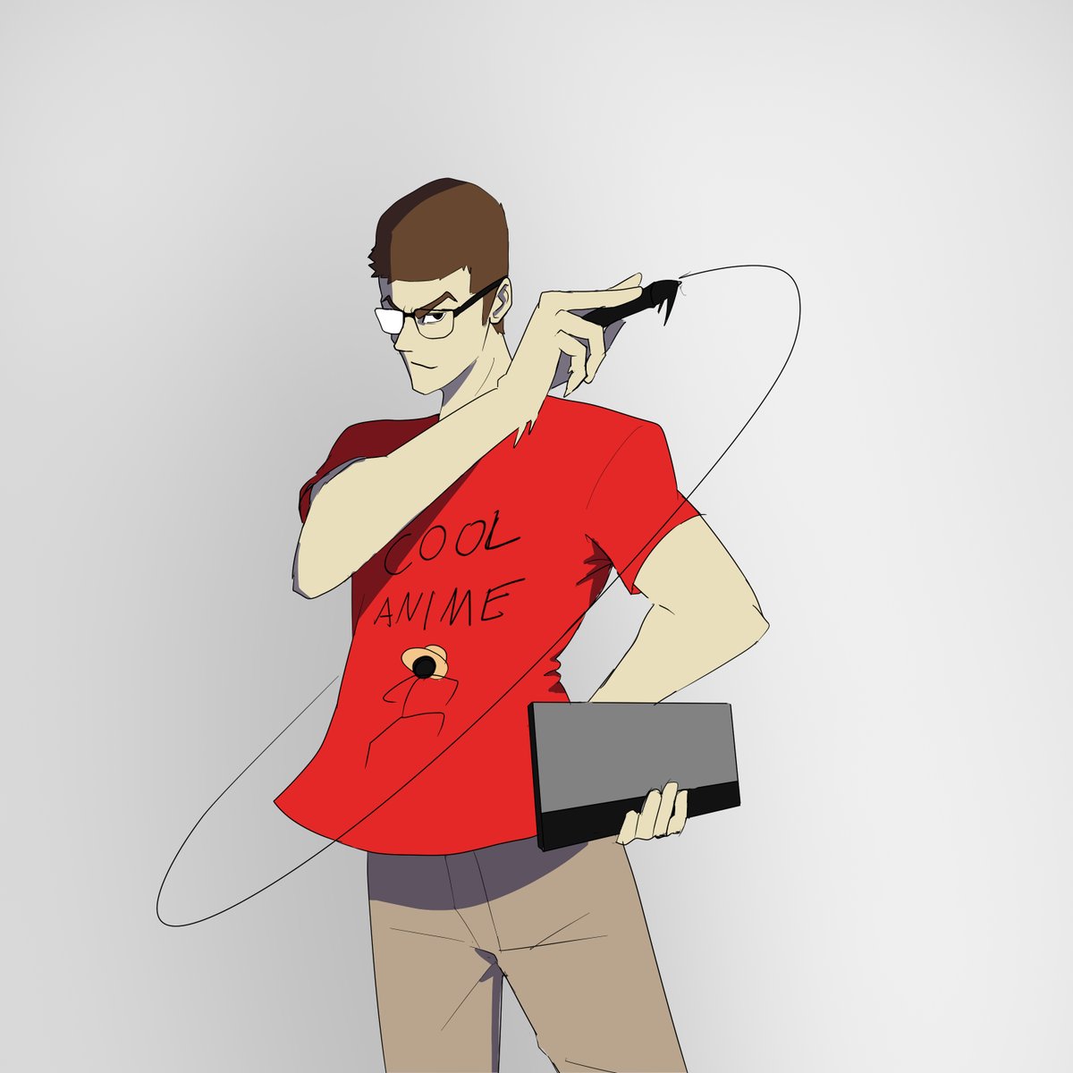 GuiBaltor's tweet photo. Just to remember how to draw on a tablet https://t.co/iJOxpDGOWm