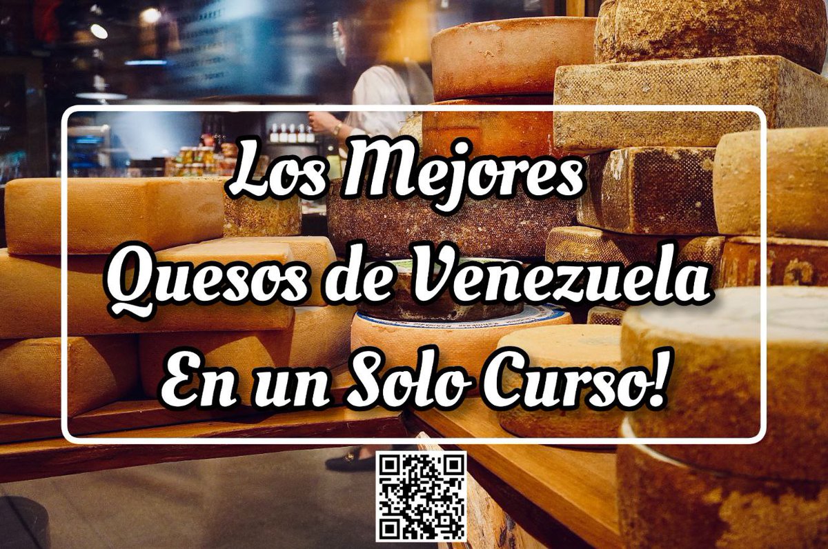 DoctorQuesero's tweet photo. LOS MEJORES QUESOS DE VENEZUELA EN UN SOLO CURSO.
SOLICITA LA INFORMACIÓN.
#cheese #doctorquesero #venezuela #colombia #quesos #quesosartesanales #quesosvenezolanos #quesoscolombianos #aprendeahacerquesos #cursodequesos #dietrichtruchsess #quesosartesanos #nuevazelanda https://t.co/9A0Qv6IkAo