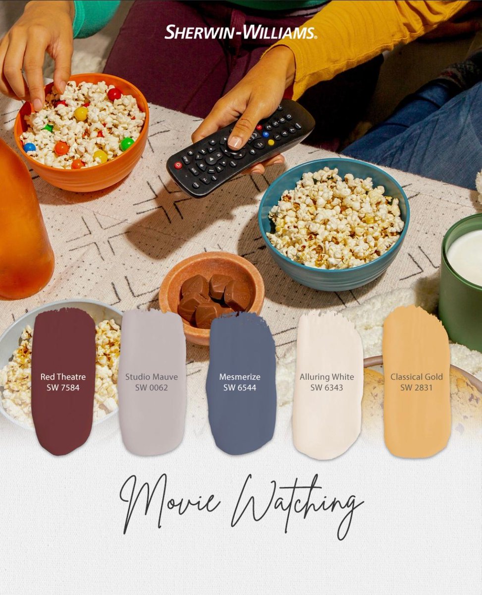 _SmileAMile_'s tweet photo. REPOST @sherwinwilliams: Embracing our cozy color era. Which cold weather activities bring you the most joy? 😃
#sherwinwilliams #paint #painting #diy #interiordesign #colorinspiration #cozy #winter #cozycolors #comfort #cozydesign #smileamilepainting #smileamile #interiorpainti https://t.co/t2lbVDC678
