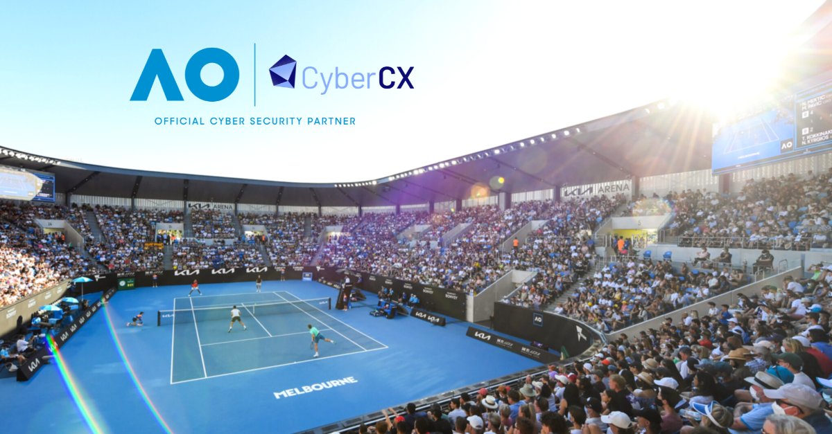 CyberCX's tweet photo. "We look forward to working with CyberCX as we deliver an outstanding summer of tennis and contribute to the sustained and secure growth of tennis in Australia." - Cedric Cornelis, Chief Commercial Officer at @TennisAustralia 🎾
#AusOpen #AO2023 #CyberCX https://t.co/P4p7bPaxK7