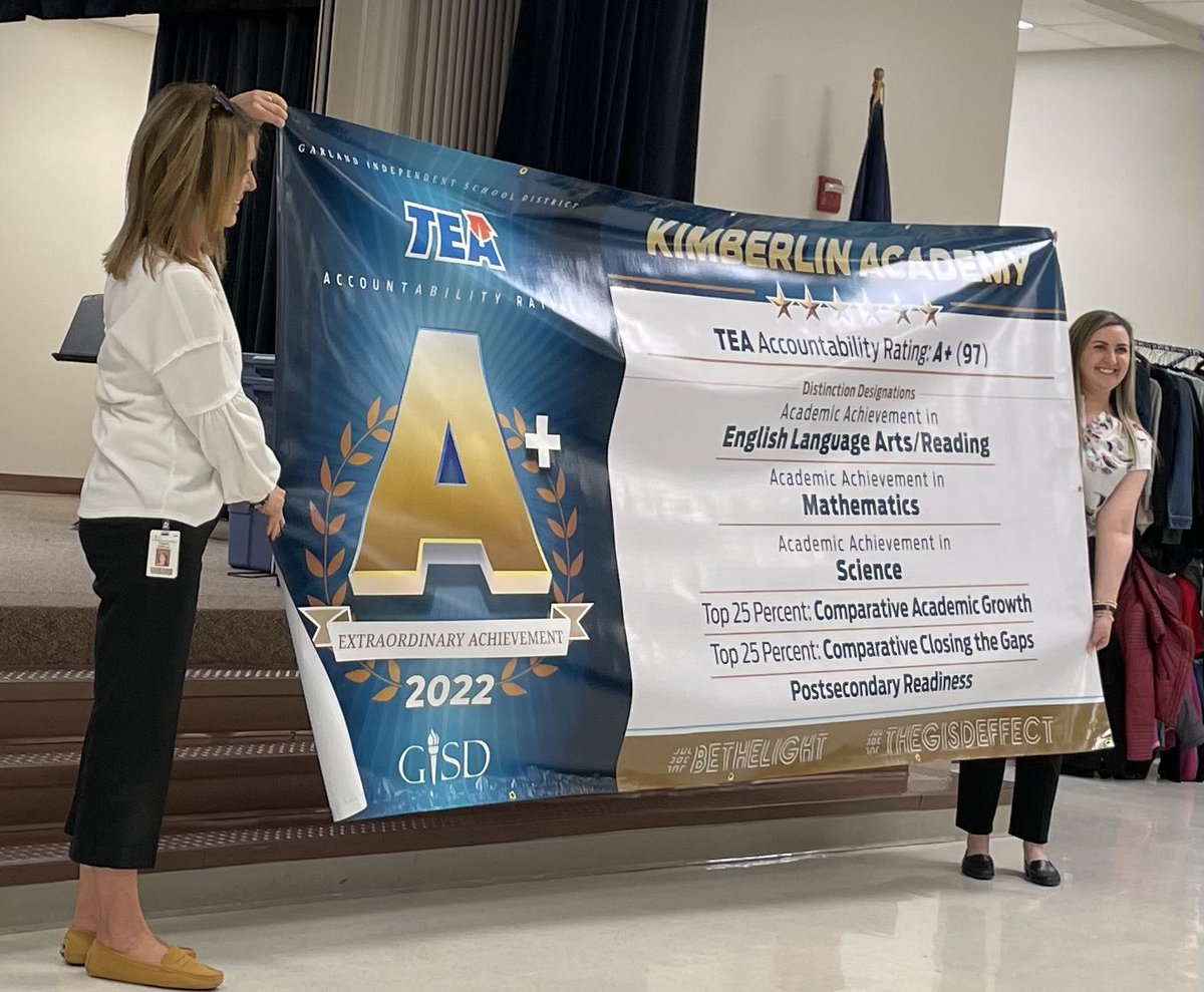 carrionconnects's tweet photo. Congratulations to our campus! Way to go everyone! @Kimberlin_PTA #kimberlinshines @gisdnews https://t.co/6KTcshdf5h