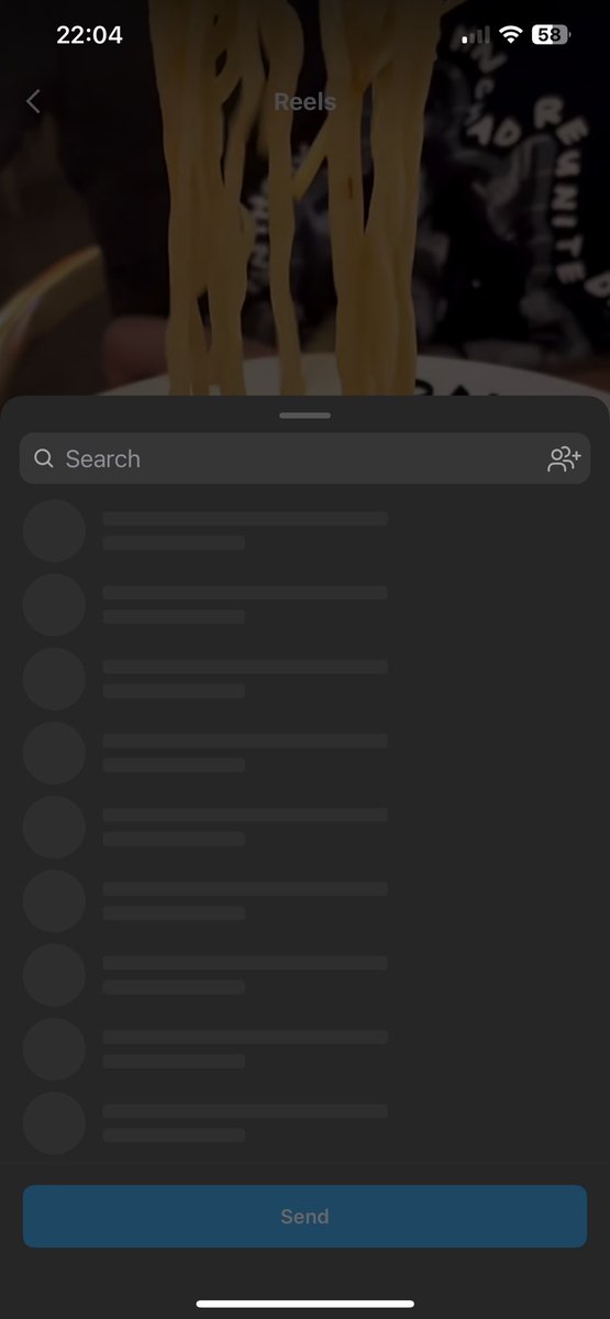 tjcollado's tweet photo. @instagram for months now there is a bug that doesn’t show your followers when trying to send a story/reel.
I need to close the app and reopen for it to work. I have deleted and installed again, updated to the latest version. Nothing is fixing this. https://t.co/uRqGGZXlLI