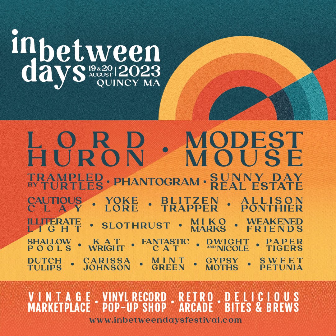 InBtwnDaysFest's tweet photo. We are thrilled to announce that Phantogram is joining this summer's In Between Days lineup!! https://t.co/G2xGbVnG77