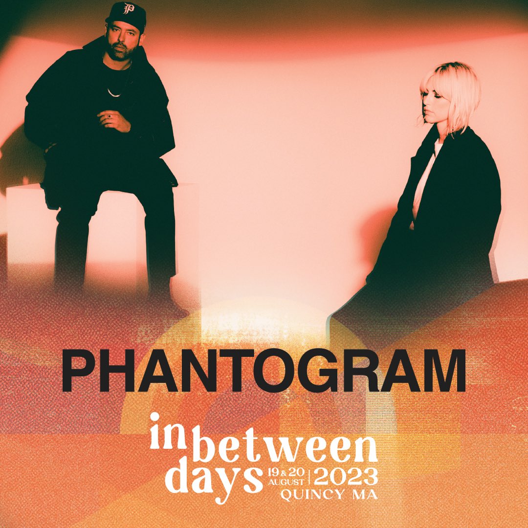 InBtwnDaysFest's tweet photo. We are thrilled to announce that Phantogram is joining this summer's In Between Days lineup!! https://t.co/G2xGbVnG77