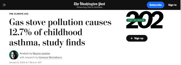 joshrauh's tweet photo. Re-issuing this THREAD with a couple typos fixed and to highlight the important point: The claim in @WashingtonPost that cooking with natural gas "causes 12.7% of childhood asthma" is totally flawed. 🔥 https://t.co/6jF116dDMc