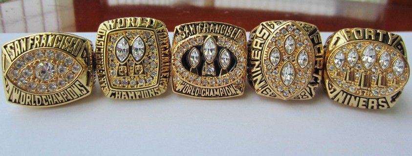 NFL 1994 Super Bowl XXIX San Francisco 49Ers Championship Replica Ring