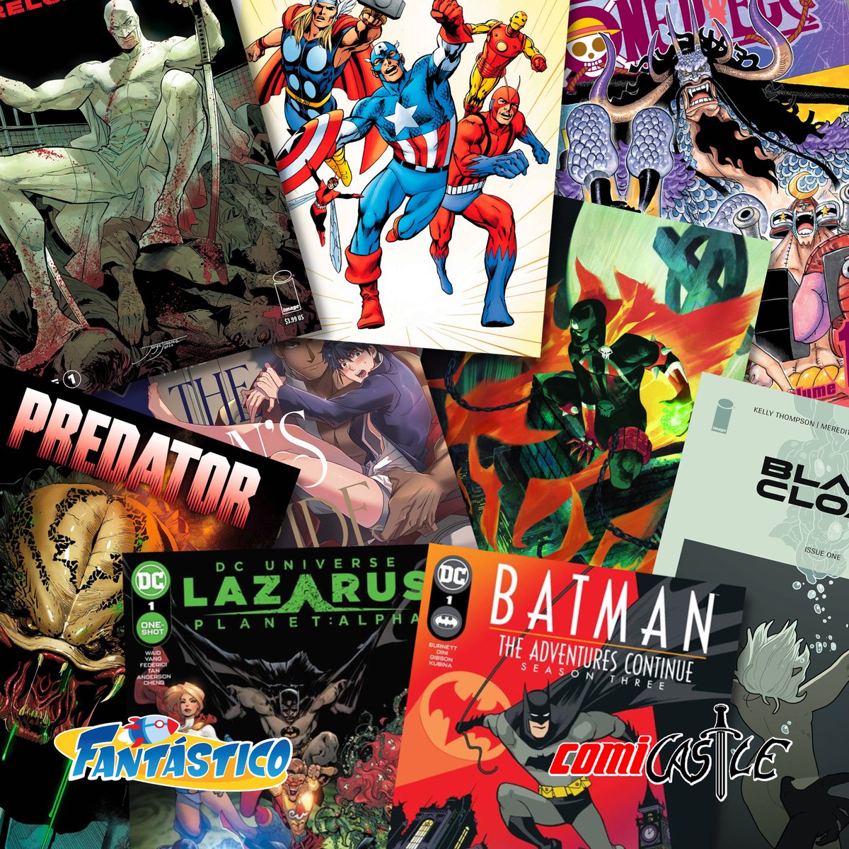 ComicastleMty's tweet image. ¡Mercancía nueva disponible a partir de las 4:30 pm!
#comicshop #comicstyle #comicstore #dccomics  #marvelcomics #darkhorsecomics #imagecomics