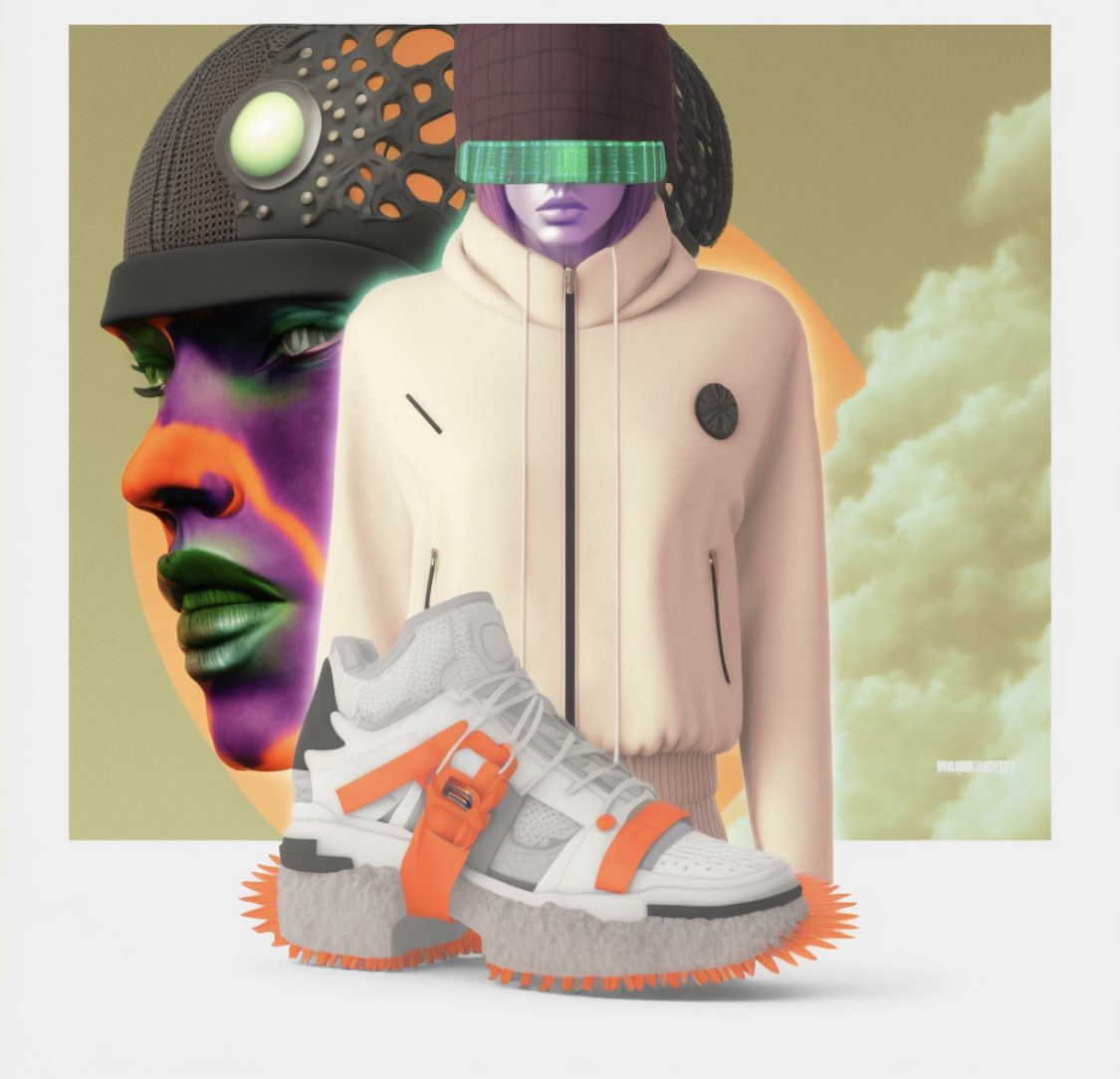 weaponheadsNFT's tweet photo. Shoutout to @nilslang7 for creating some nice AI sneakers inspired from my #sneakerhead
@sneakerheadsoff https://t.co/r67IFm3TNE