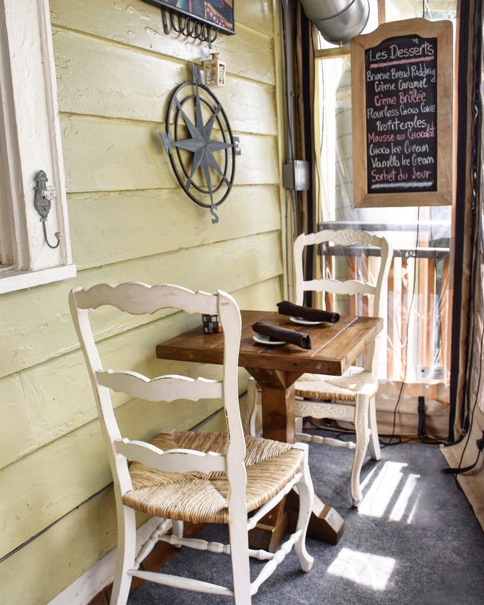 Our porch is calling your name for dinner tonight #atlantafoodie