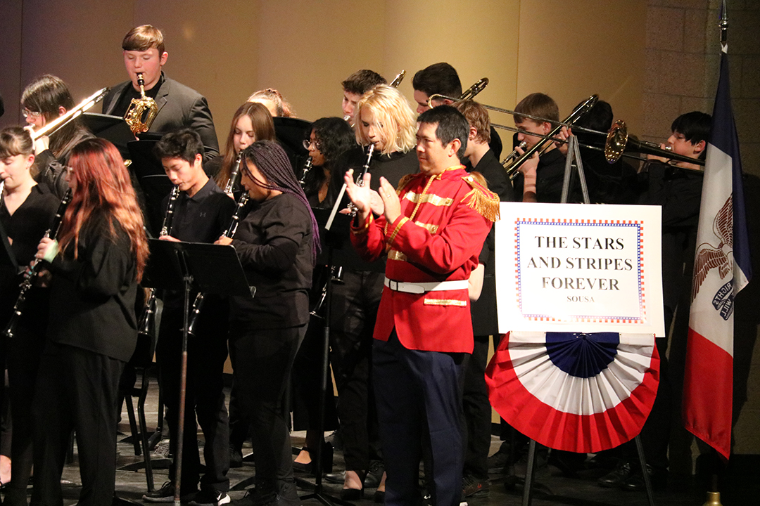 BettHighSchool's tweet photo. The 9th-grade band and HS Wind Ensemble presented an amazing performance last night! #BettPride https://t.co/P9A2jhFlK2