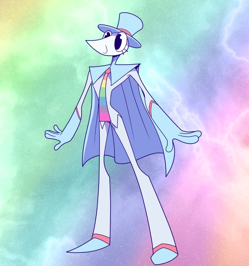 I actually redesigned the main characters not too long ago. Maybe I ...