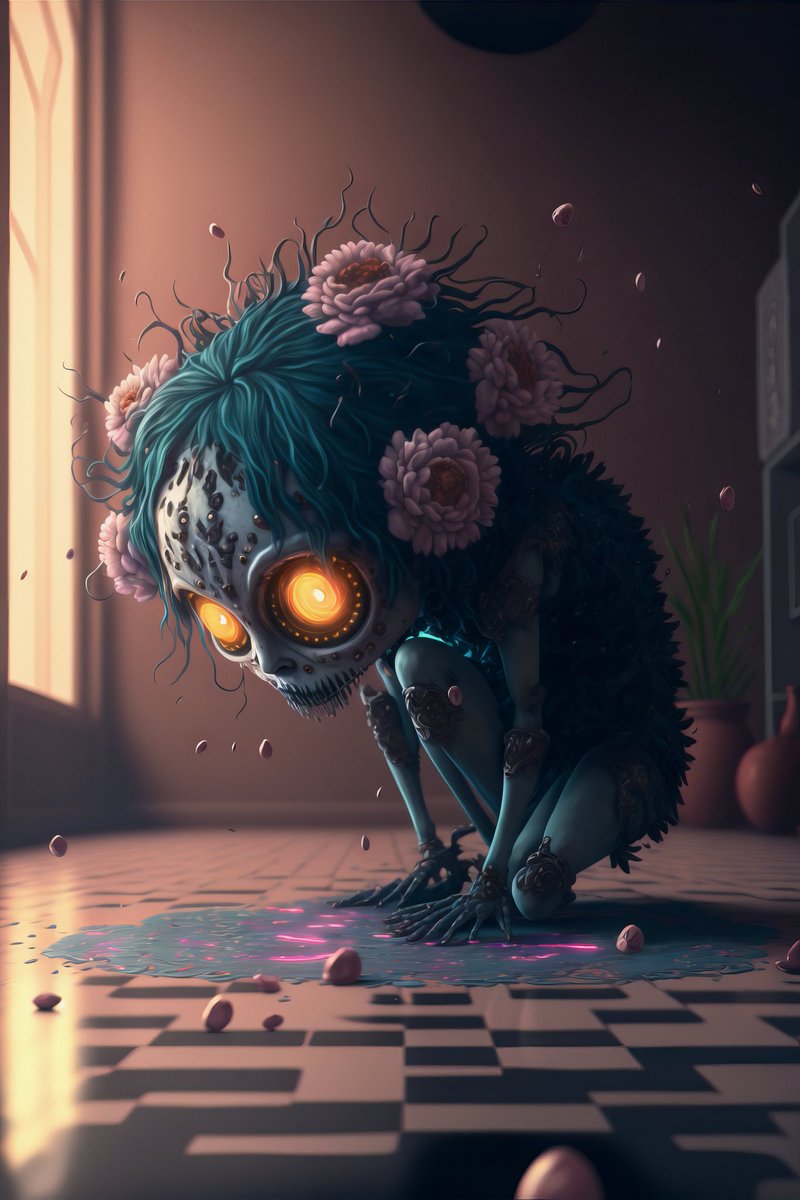 Tick tock ⏰ only 48 hours left to collect this open edition! It might be the only one for a while or atleast until my 5/5 are sold out! See BIO link #nftcollectors #AIart