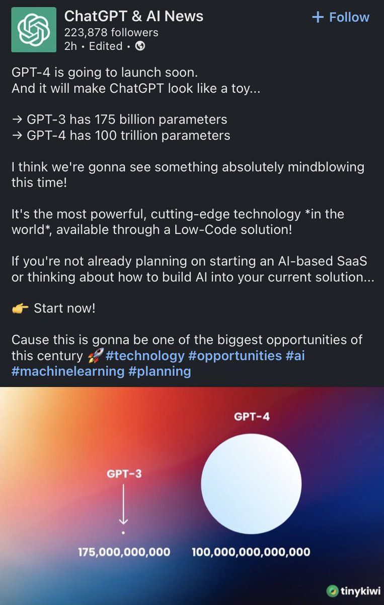 So soon, ChatGPT is going to look like a toy? 
When the w-AI-ve becomes an AI-valanche…
(Unlikely the AI would have cracked such a bad joke, though…)