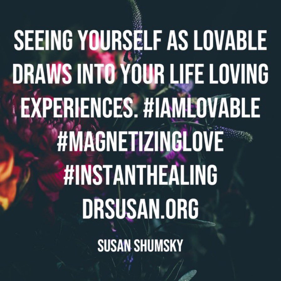 AwakenToGod's tweet photo. Seeing yourself as lovable draws into your life loving experiences. #IAmLovable #MagnetizingLove #InstantHealing https://t.co/zaPF7WSjMC https://t.co/ah81ccRsMX
